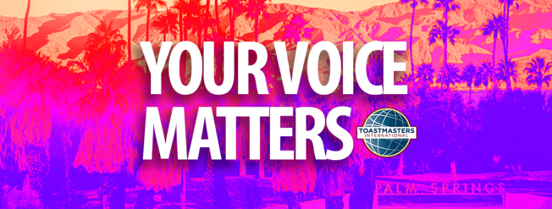 YOUR VOICE MATTERS